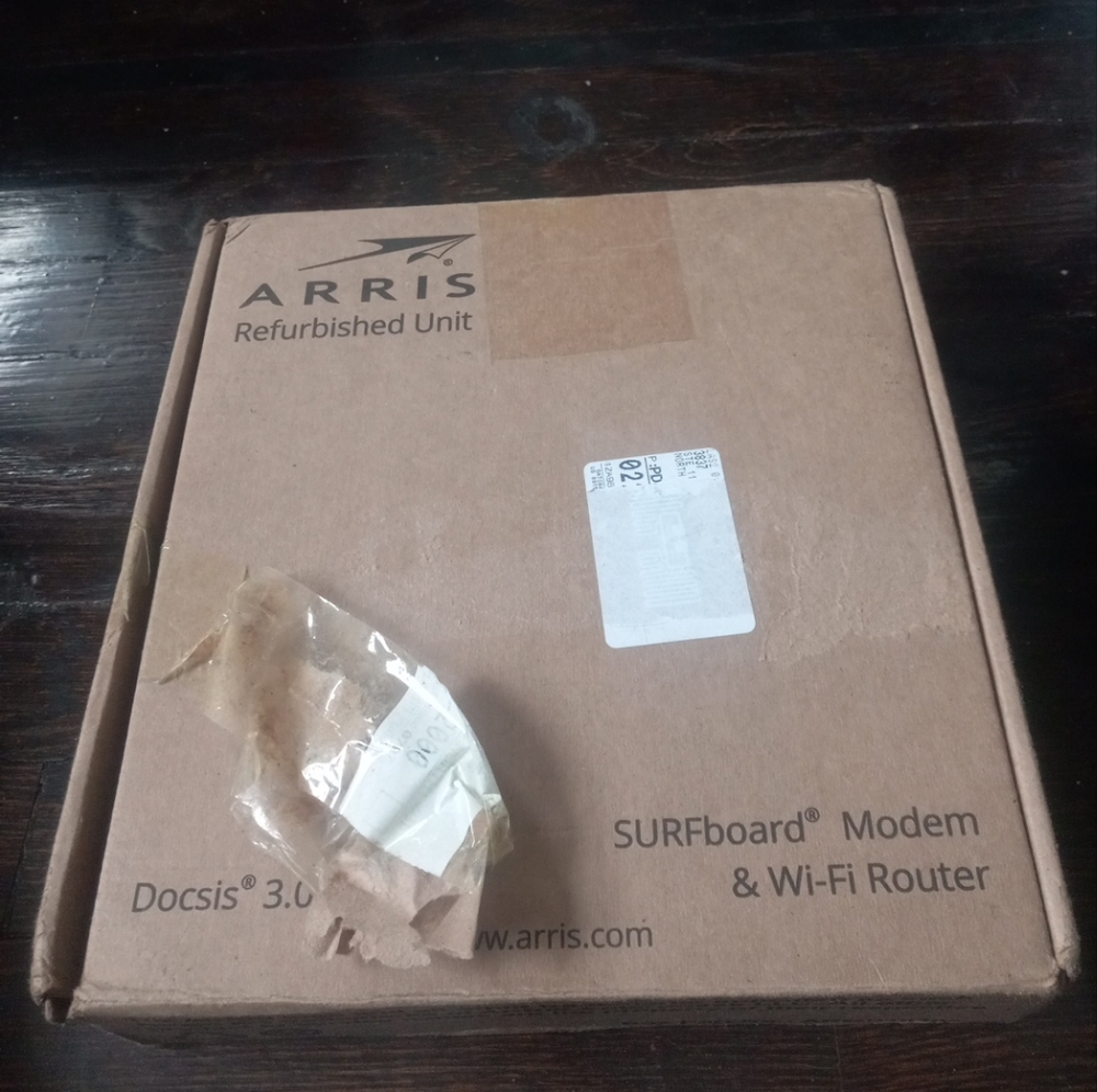 ARRIS SURFboard Cable Modem SBG7400AC2 DOCSIS 3.0 Modem WiFi Router 960 Mbps